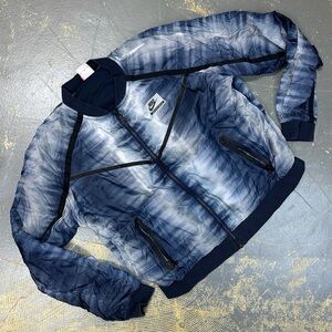 Nike International Sportswear Bomber Jacket 827433-449 Medium Navy Blue